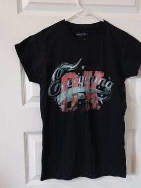 Everything Will Be Ok Crewneck Tee NWOT